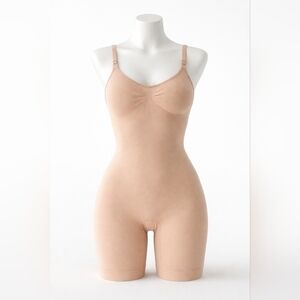 🧡 SKIMS Sculpting Mid Thigh Shaper XXS XS NWOT High Waist Shapewear